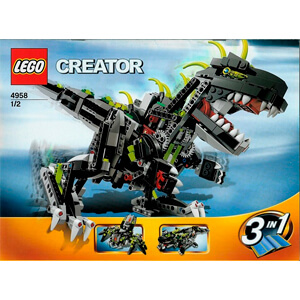 Construit par LEGO 4958 Monster Dino