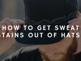 How to Ease Get Sweat Stains Out of Hats