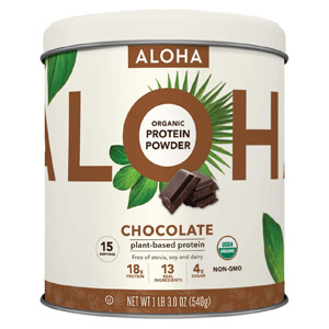 Plant-Based Protein Powder | Organic Chocolate Keto Friendly Vegan Protein with MCT Oil