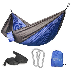 Single Hmmocks Parachute Hammock for Outdoor Hiking Travel Backpacking