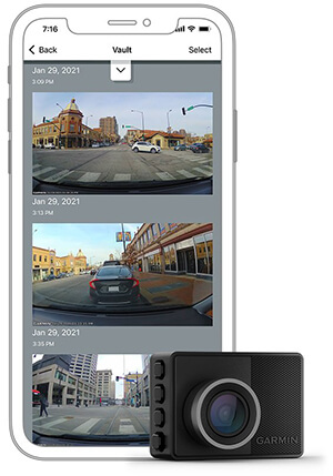 Multiple Camera System in Garmin Dash Cam 57