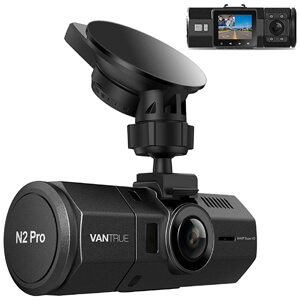 Front and Inside Accident Car Dash Camera with Infrared Night Vision