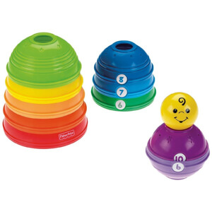 Brilliant Basics Stack and Roll Cups by Fisher Price