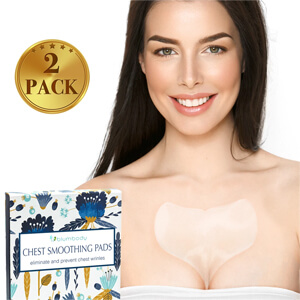 Decollete Anti Cleavage Wrinkles Silicone Pad Set