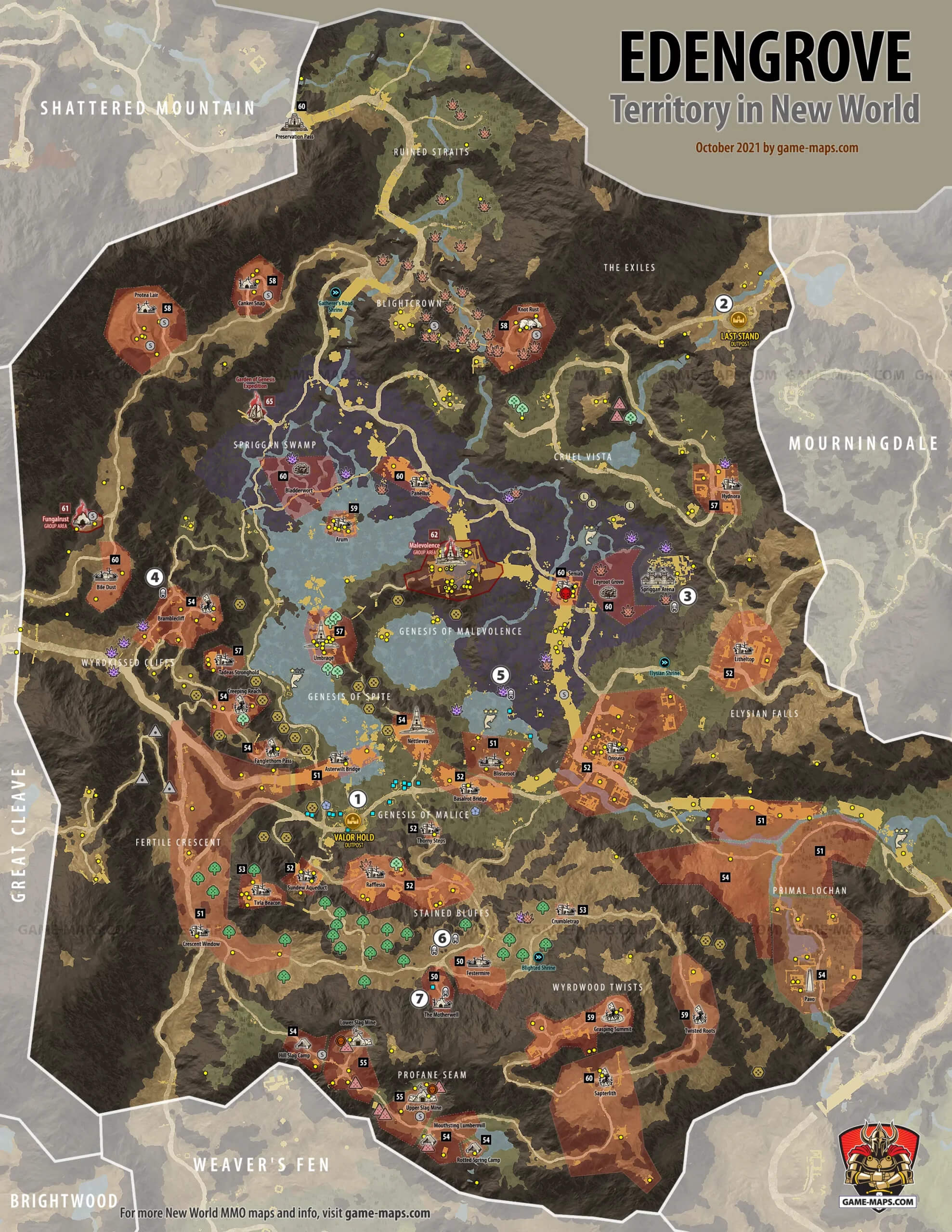 Edengrove New World Map