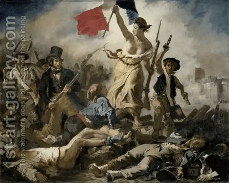 Liberty Leading the People by Eugene Delacroix